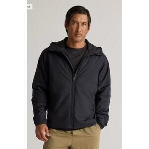 Quince Men Hybrid Insulated Lightweight Hooded Jacket M